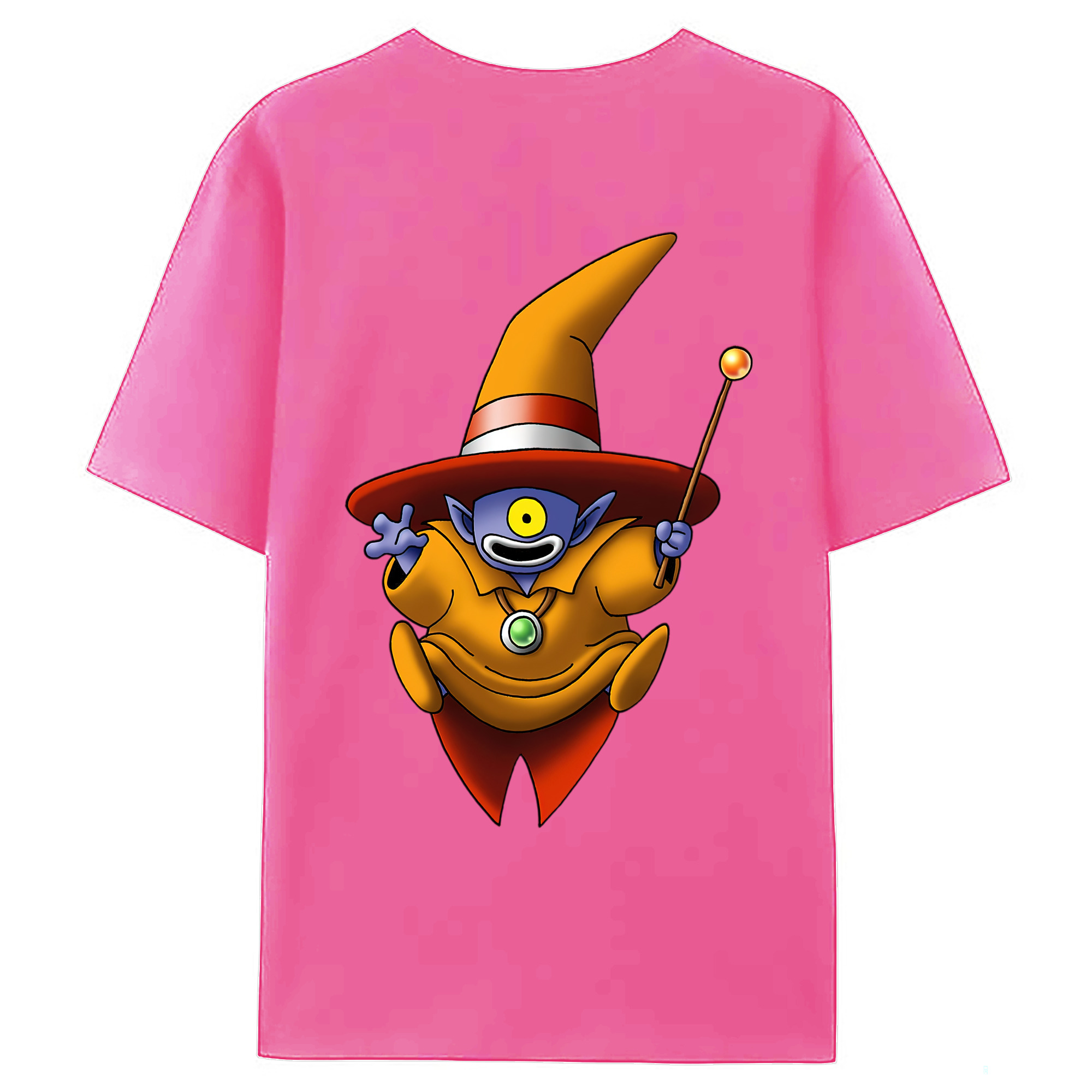 （画像用） ドラゴンクエスト Doragon Kuesuto Dragon Quest レディース半袖Tシャツ(バックプリント)